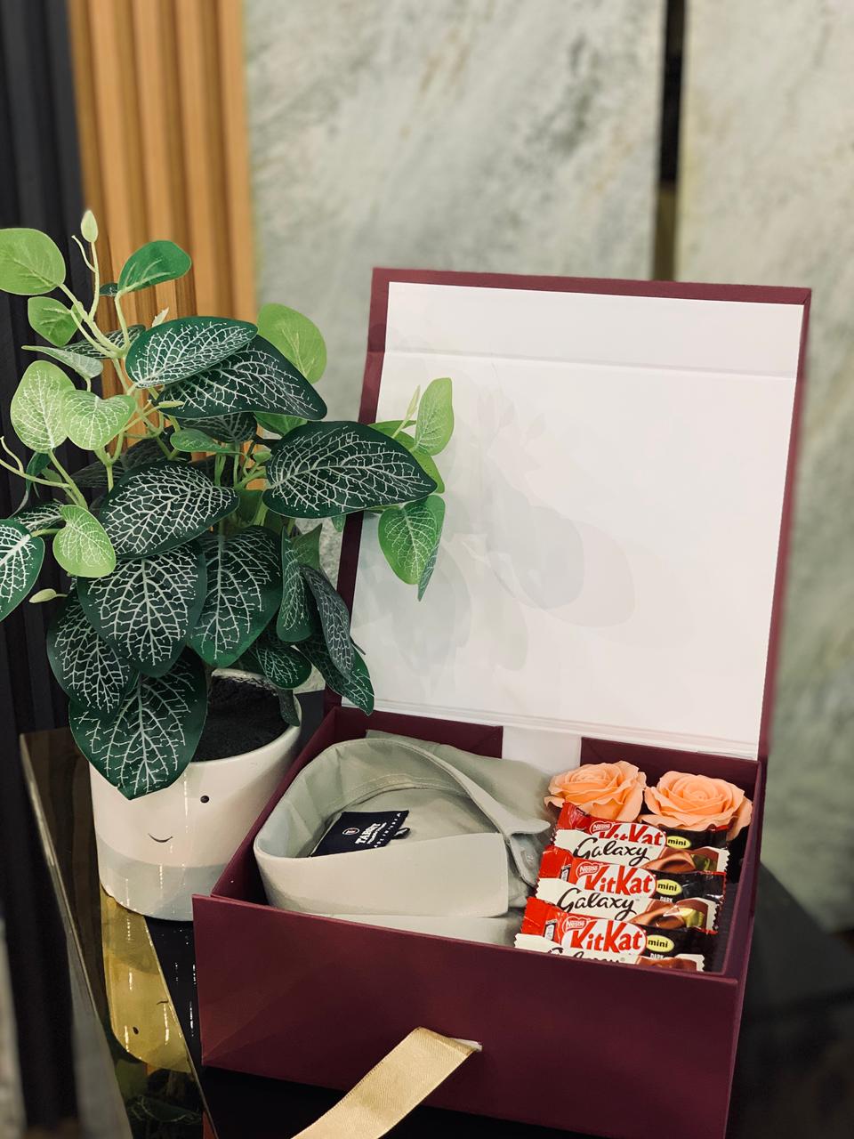 Premium Shirt Gift Hamper Box – Elegant Birthday Gift for Him