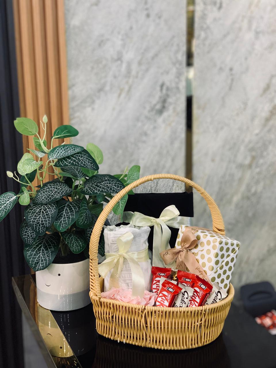 Luxury Shirt, T-Shirt & Perfume Gift Basket Hamper – Premium Gift for Him