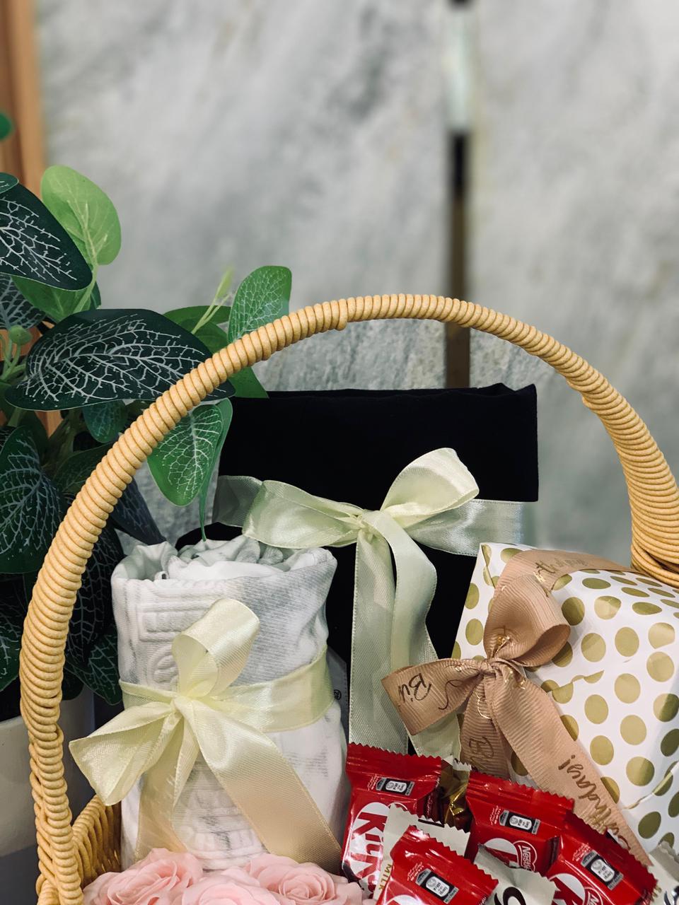 Luxury Shirt, T-Shirt & Perfume Gift Basket Hamper – Premium Gift for Him