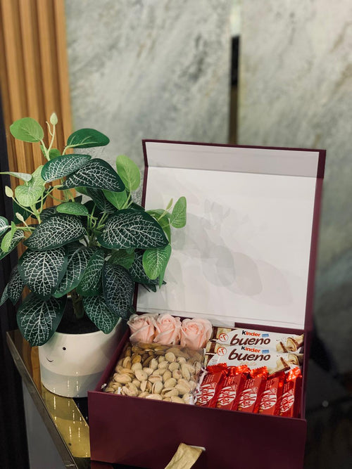 Chocolate & Nuts Gift Box – Sweet Festive Hamper for Any Occasion