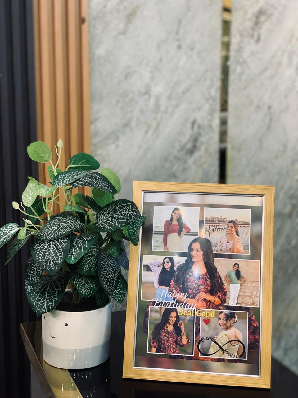 Photo Frame & Perfume Gift Hamper – Sentimental Luxury Gift for Her