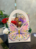 Valentine's Day Butterfly Gift Hamper – Romantic Love Gift for Her