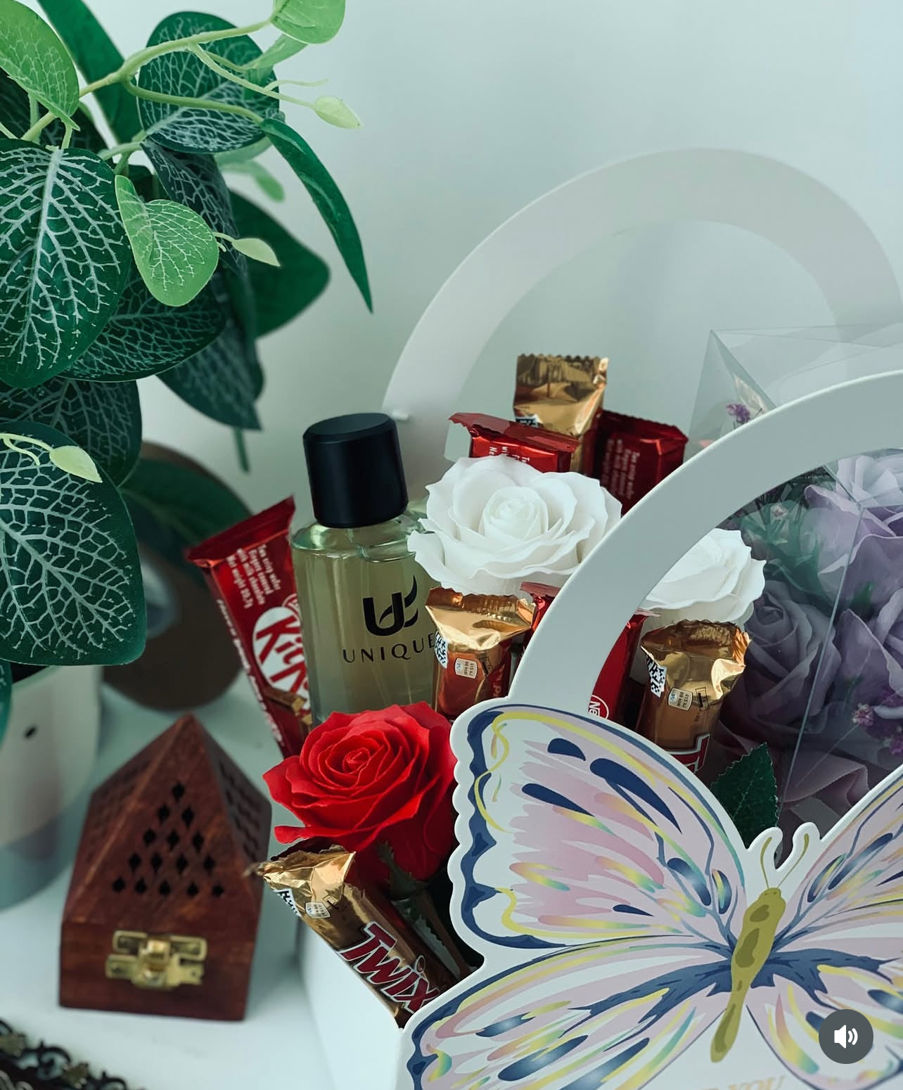 Butterfly Perfume hamper