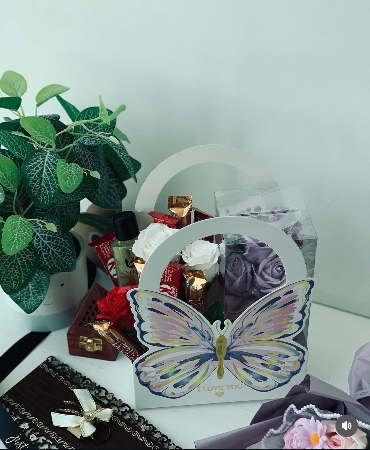 Butterfly Perfume hamper