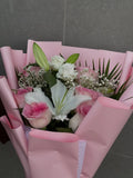 Fresh Rose Flower Bouquet | Red Roses Arrangement | Romantic Anniversary Birthday Gift - MOHABBAT GIFTERY