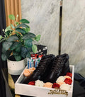 Premium Shoe & Chocolate Anniversary Hamper - MOHABBAT GIFTERY